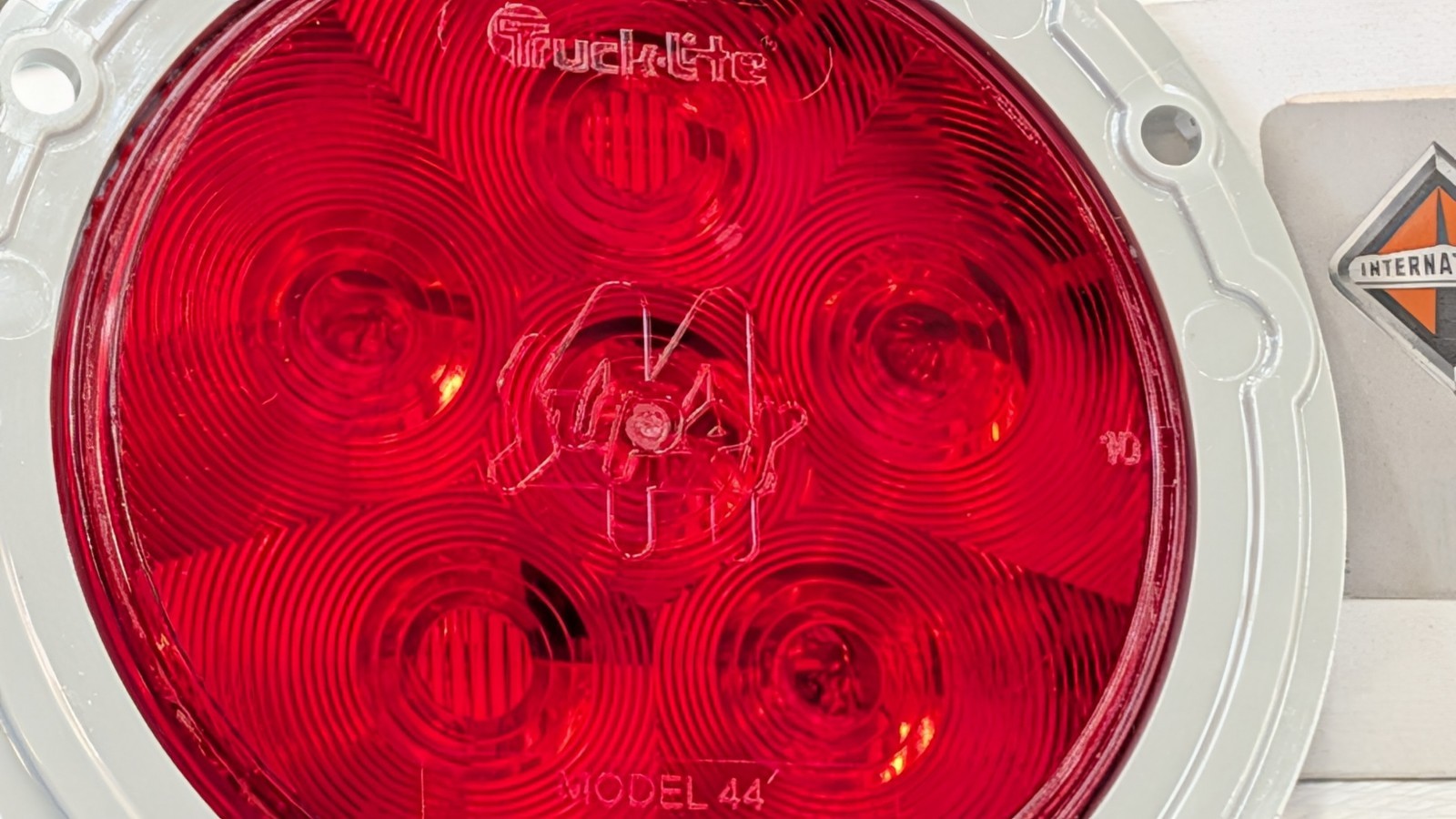 10 PACK 44362R Truck-Lite Super 44 LED 6 Diode Stop Turn Tail Light Lamp Flange