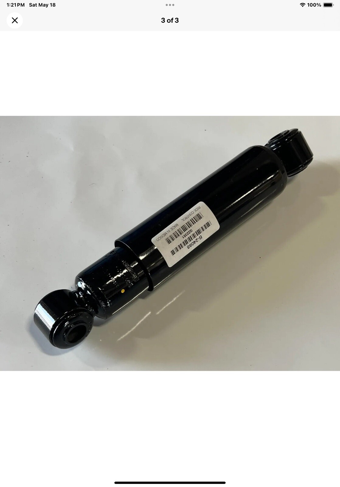 S-24088 / B-24088 / HENS-24088 GENUINE HENDRICKSON SHOCK ABSORBER OEM – NEW