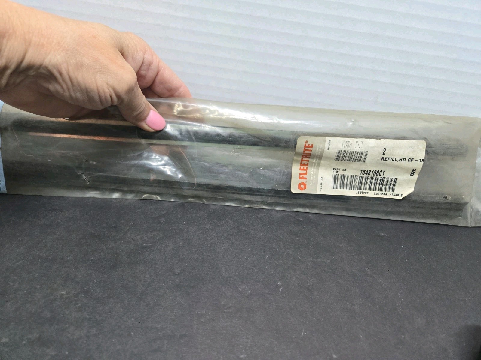 NOS International 1648188C1 Windshield Wiper Blade Refill, 16″ 2 Pack