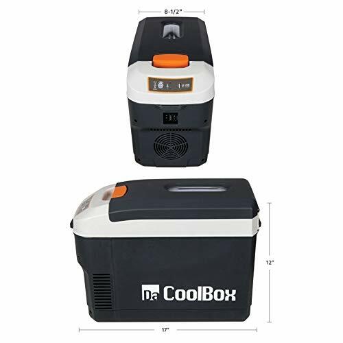 United Pacific 99121 Portable 10Qt/9.5L Thermoelectric Fridge, 12V – 1 Unit