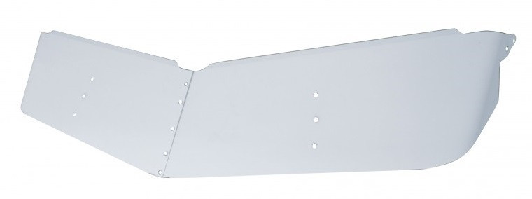 2004+ Peterbilt 13″ Stainless Steel Low Roof Drop Sunvisor