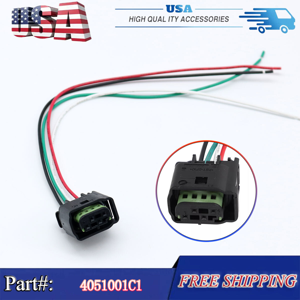 FOR INTERNATIONAL WIRING PIGTAIL 4051001C1 2514202C91 2514202C92 AC SENSOR