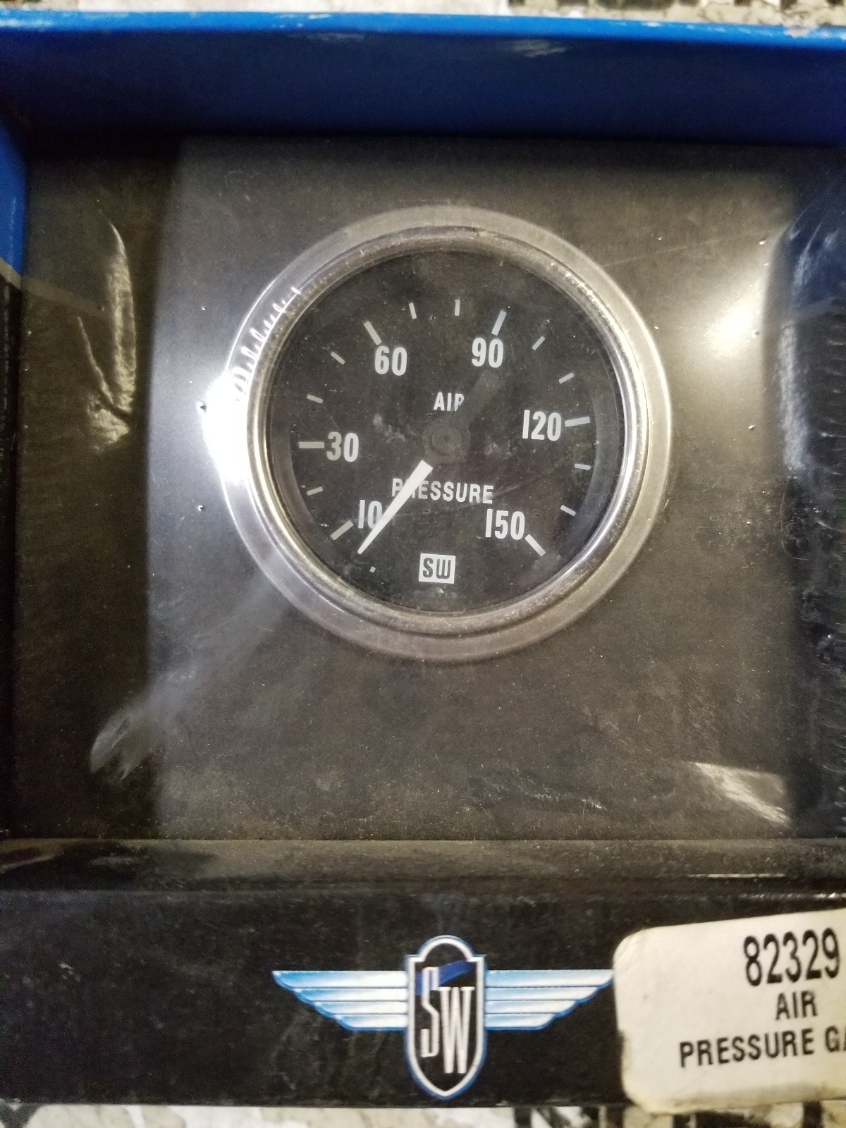 82329 STEWART WARNER AIR PRESSURE GAUGE 0-150
