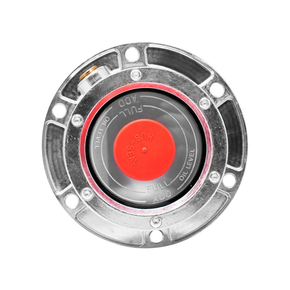 3434009PTP Bolt-On Hub Cap & Gasket With Side Fill Plug Replaces Stemco 343-4009