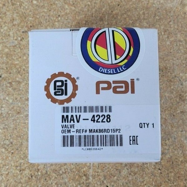Air Control Horn Valve for Mack/Volvo Applications. PAI# MAV-4228 Ref.# 86RD15P2
