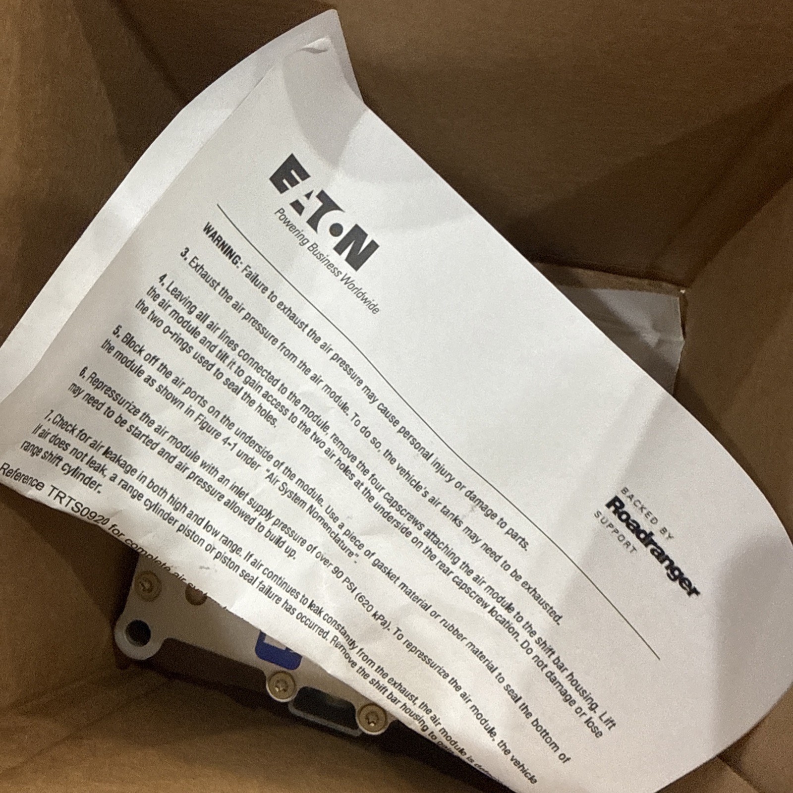Eaton Fuller Genuine Air Module Assy K3245 OEM A6342 NEW