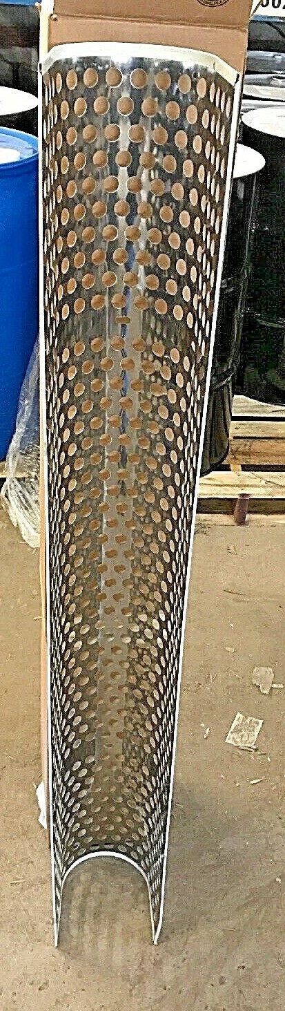 STAINLESS STEEL MUFFLER GUARD HEAT EXHAUST SHIELD 56.5″ high x 19.5″ ~M46-1197