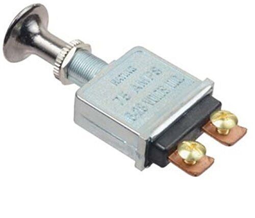 75 Amp Heavy Duty Push / Pull Switch – On / Off SPST – 6 thru 28 Volts DC