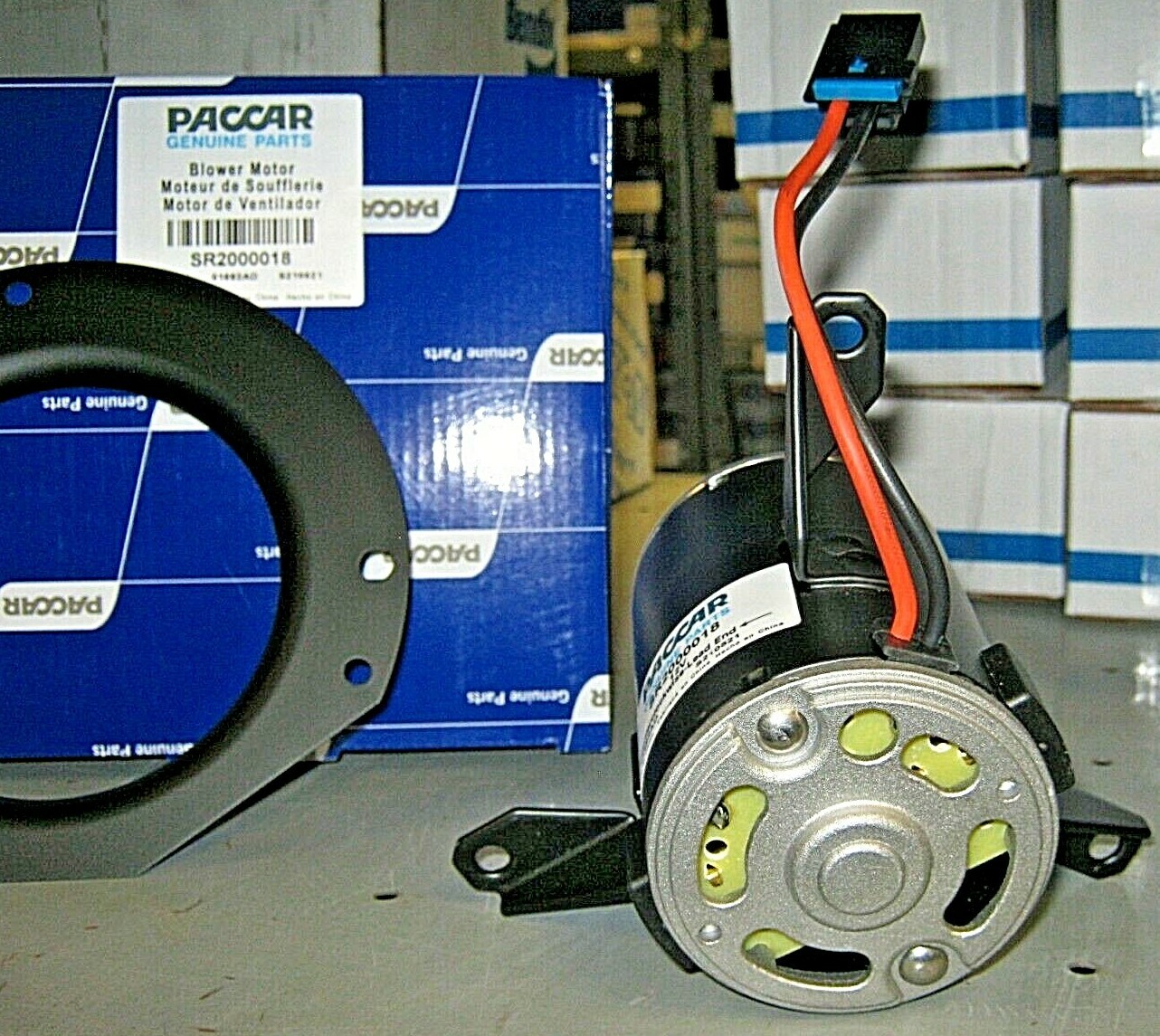 ~NEW GENUINE PACCAR PART ~ OEM ~ HVAC BLOWER MOTOR ASSEMBLY ~ SR2000018