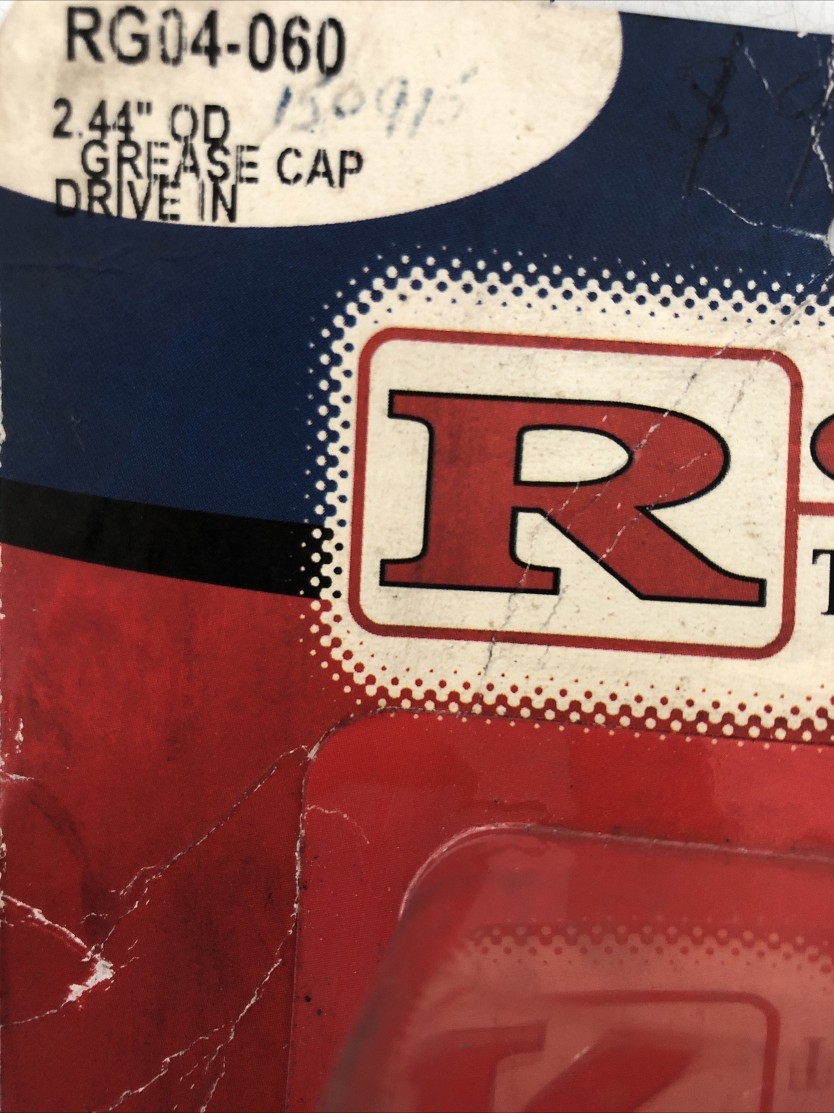 REDLINE GREASE CAP DRIVE IN 2.44″ OD RG04-060 NEW OEM NOS