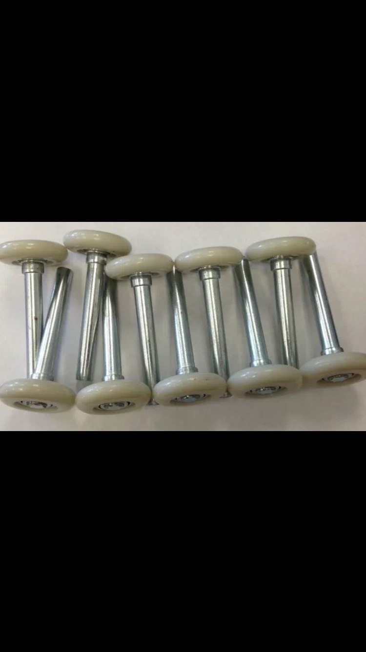 44 Pack -Todco Door Repair Kit- ALL Hinges + 2″ Rollers + Hardware – Whiting NEW