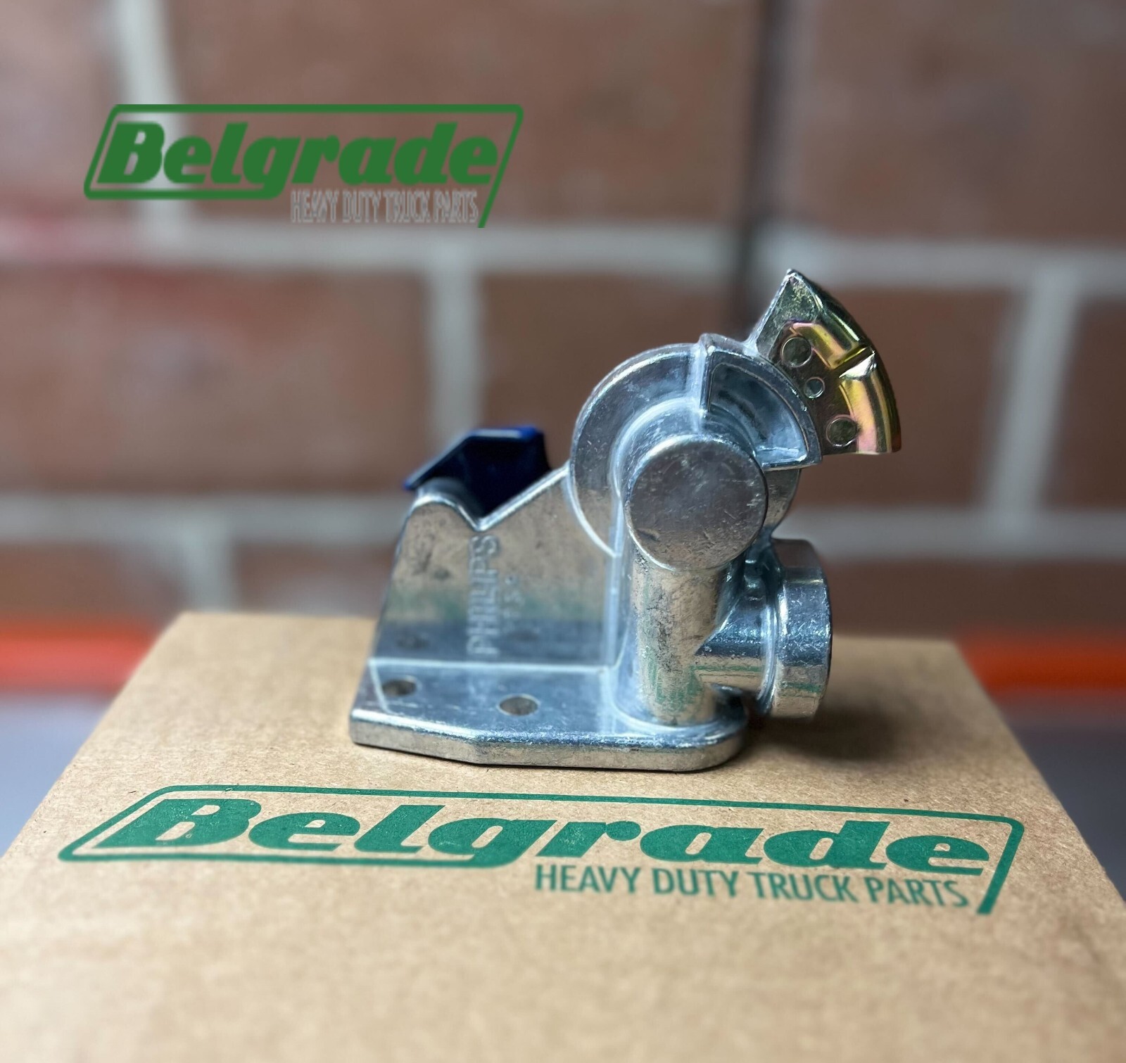 Phillips Industries 12-136-1 Gladhand Blue/Service, Angle Mount