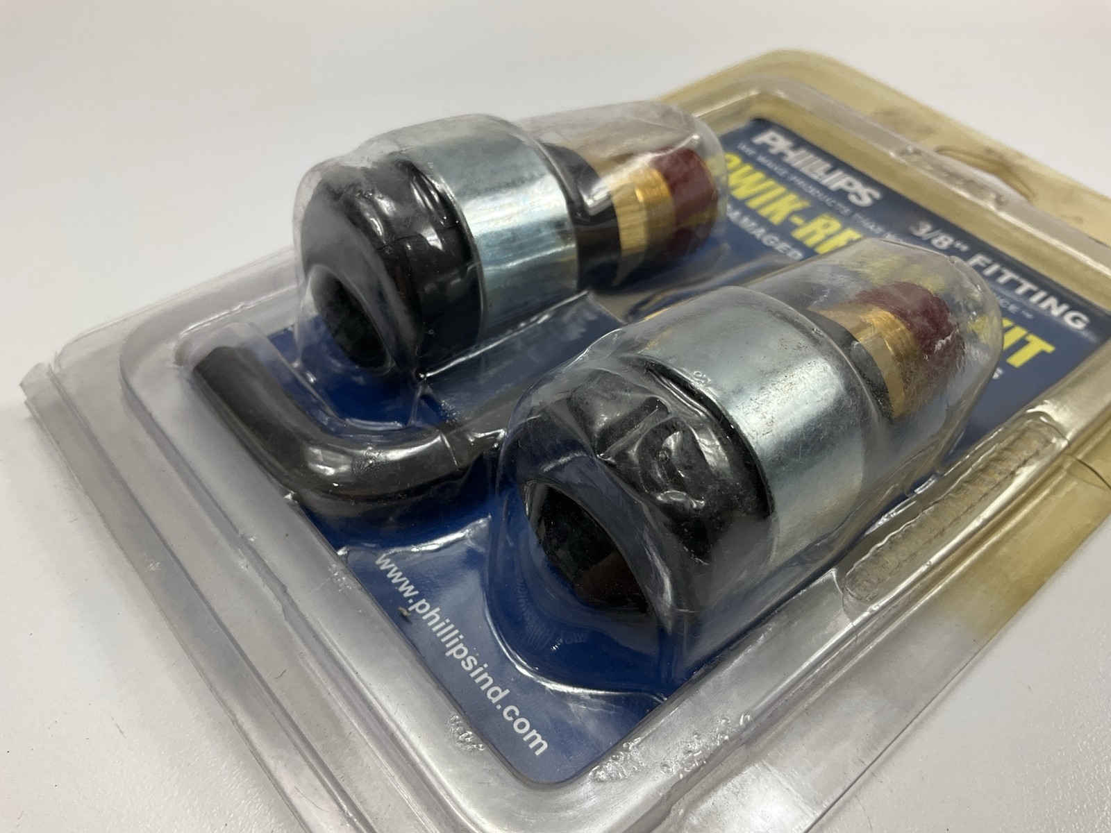 PHILLIPS 12-052 Air Hose Repair Kit QWIK-REPAIR, 3/8″ Rubber Hose 3/8″ Fittings