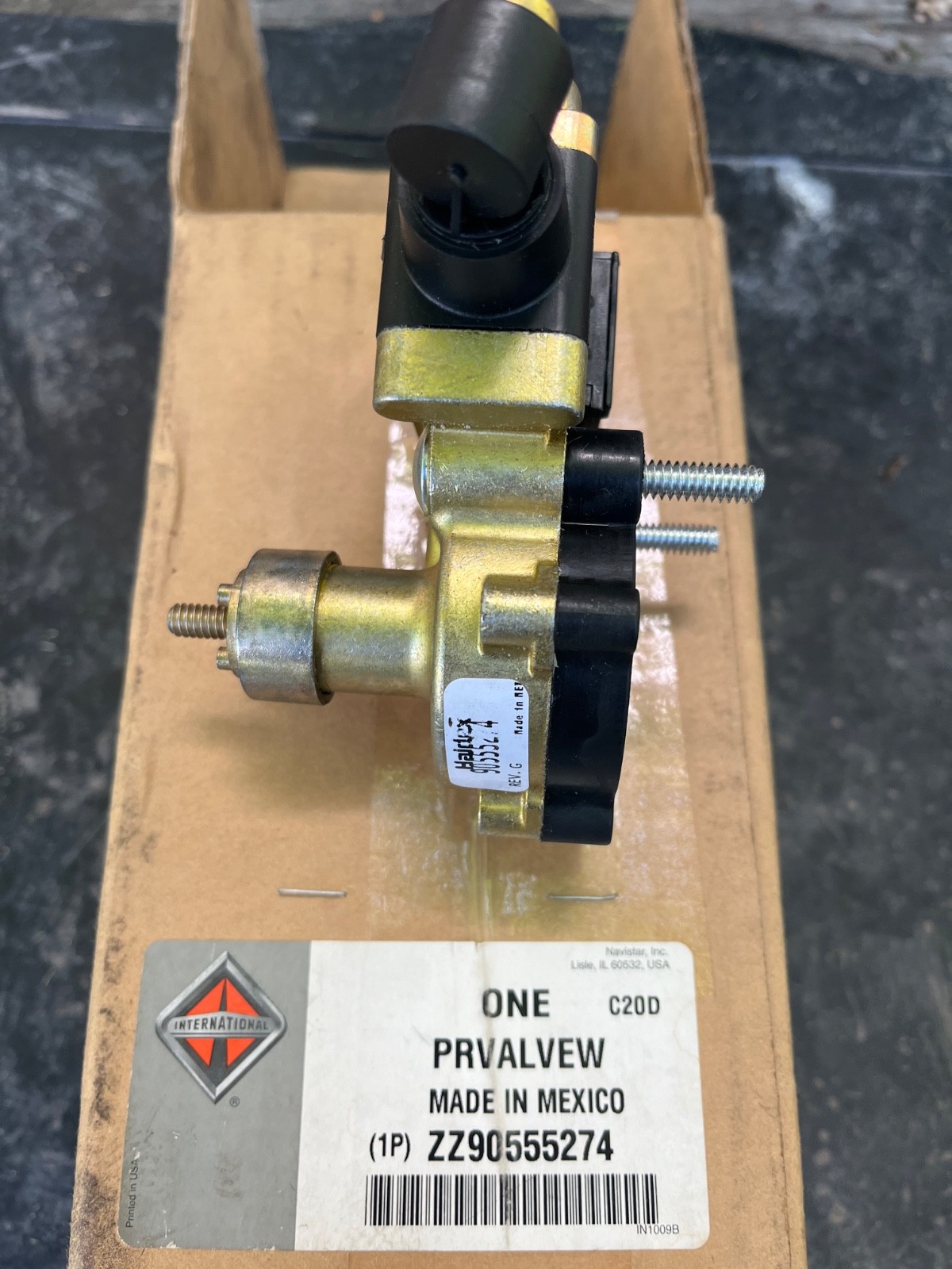 2 HALDEX 90555274 Suspension PR Self-Leveling Valve,Dump 3Port