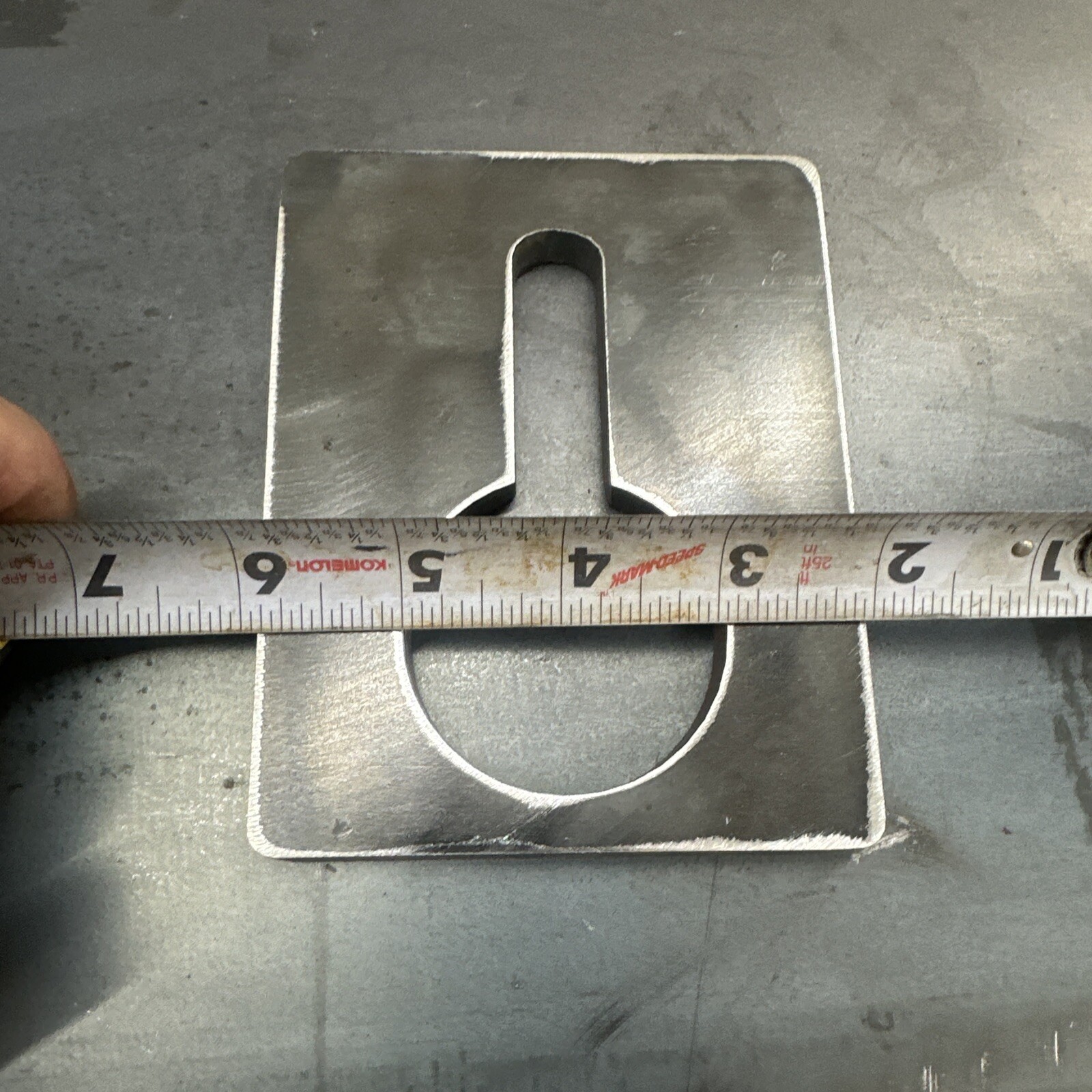 Lot Of 2 Banjo Eye Weld On Single Slot 1/2 Chain Truck Trailer 4×5 3/8 plate