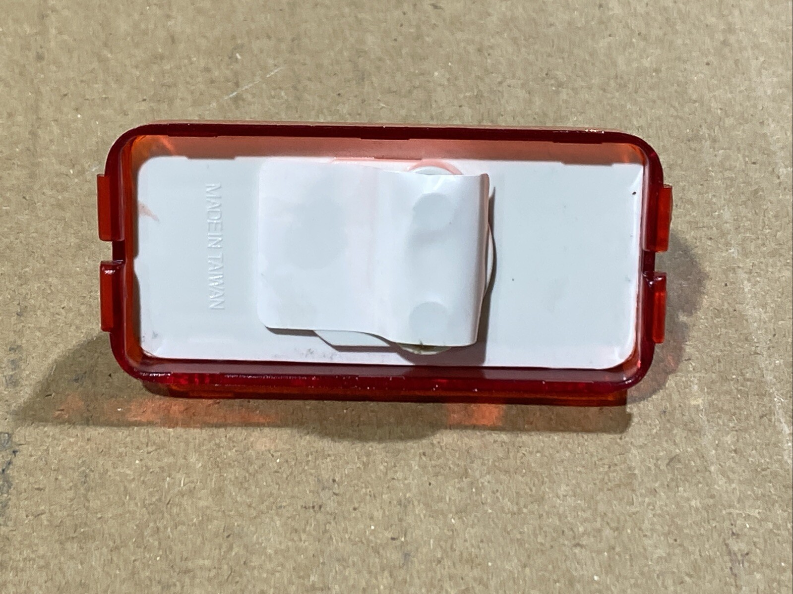 United Pacific 30145 Clearance/Marker Light Rectangular Incandescent, Red New