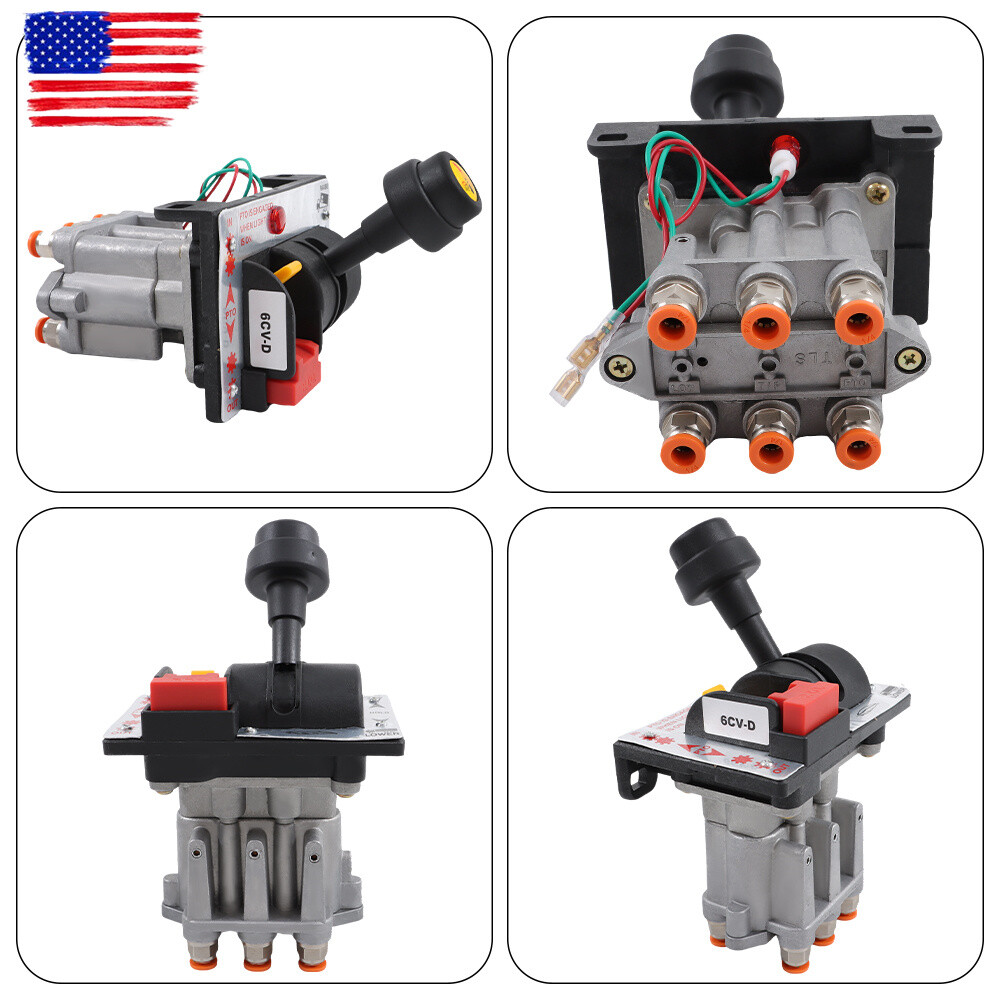Wa201x Truck Control Valve – With Kickout Dual Valve (Pto & Dump Pump) Air Kit