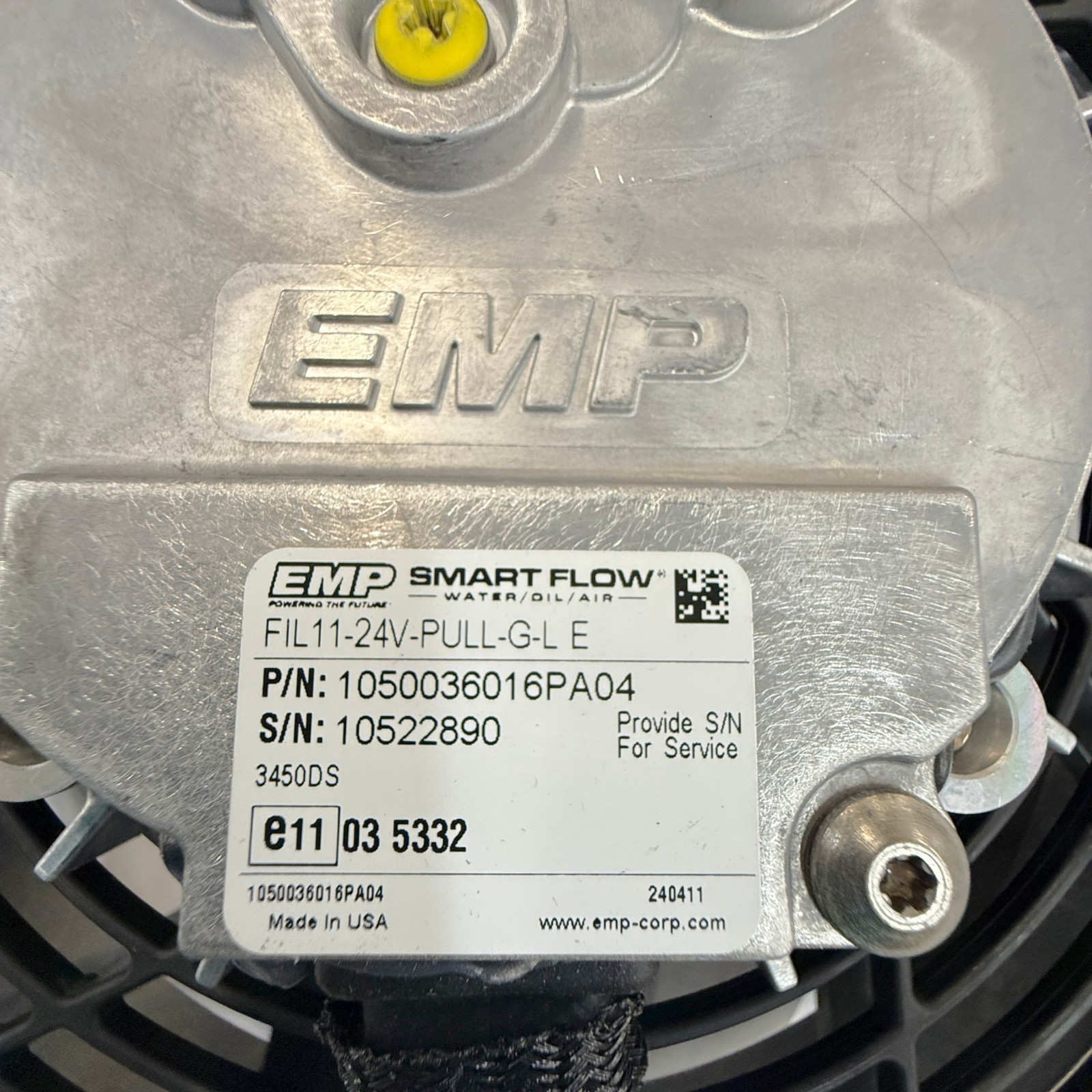 EMP 1050036016PA04 11″ 24V Puller Fan Smart Flow FIL11-24V-PULL-G-L E New