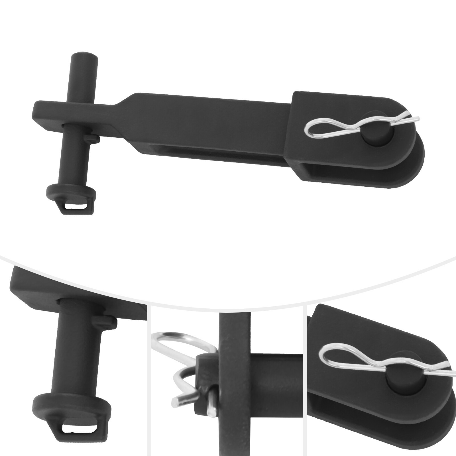 Premium Cast Iron Tow Hook With Pull Pin for Kenworth & Peterbilt Models