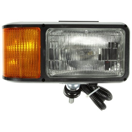 Truck-Lite 80870 Snow Plow Light Halogen, 2 Bulb, Polycarbonate, 4 X 6 In. Recta