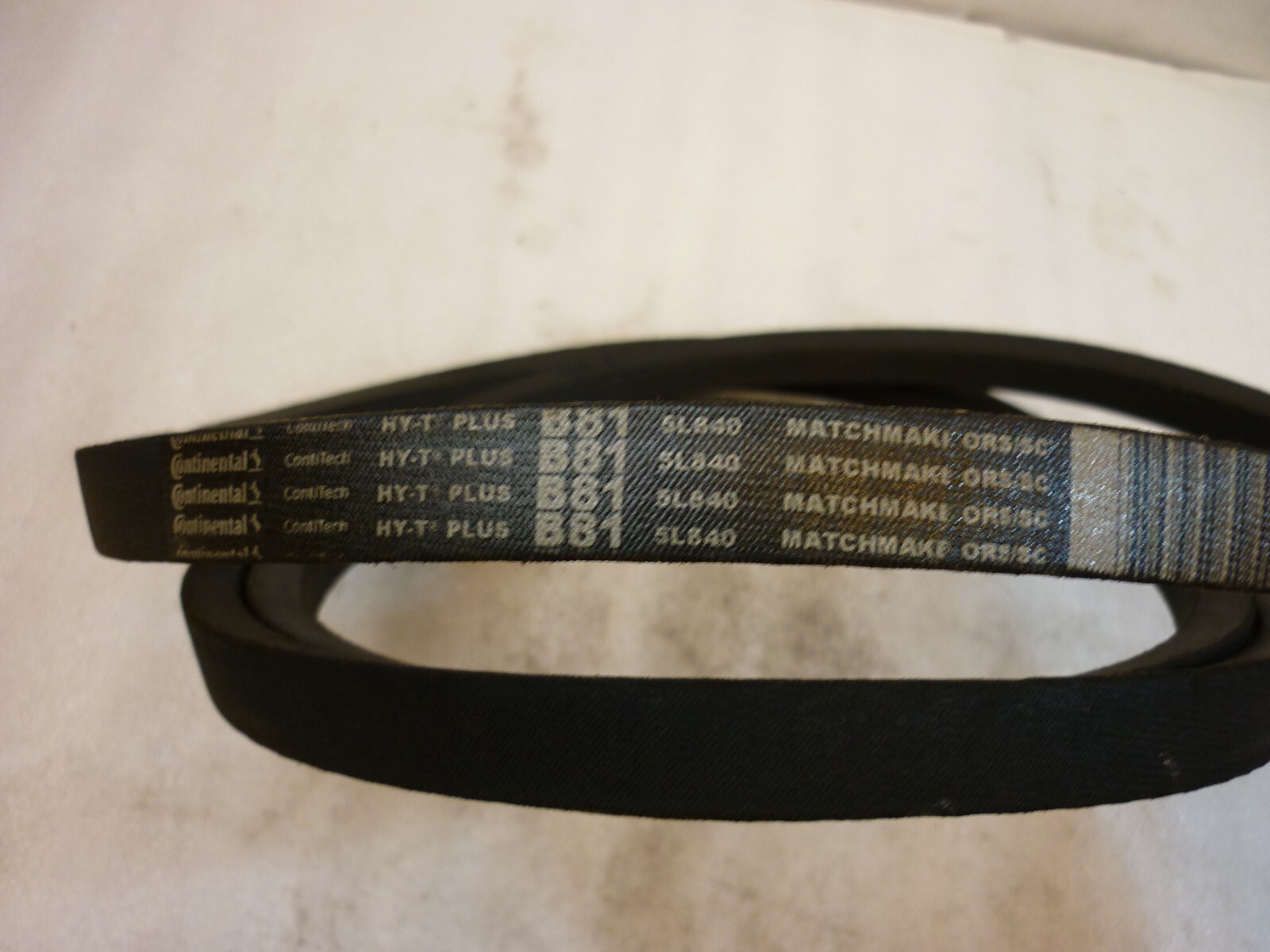 Continental ContiTech HY-T Plus 5L840 Matchmaker V Belt, pn B81