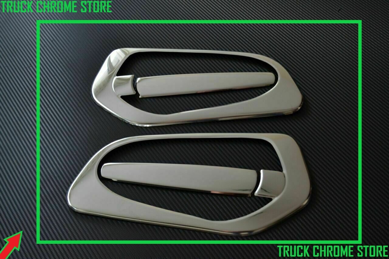 Mercedes ACTROS MP4-MP5 DOOR HANDLE CHROME Stainless Steel 4 Pieces.