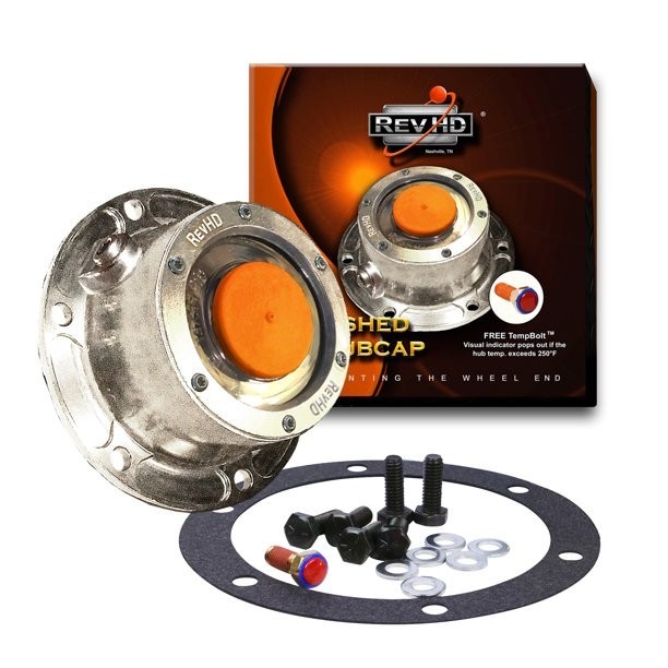 *NEW* RH-4024 Rev HD HP Steer Axle Hub Cap Side Plug