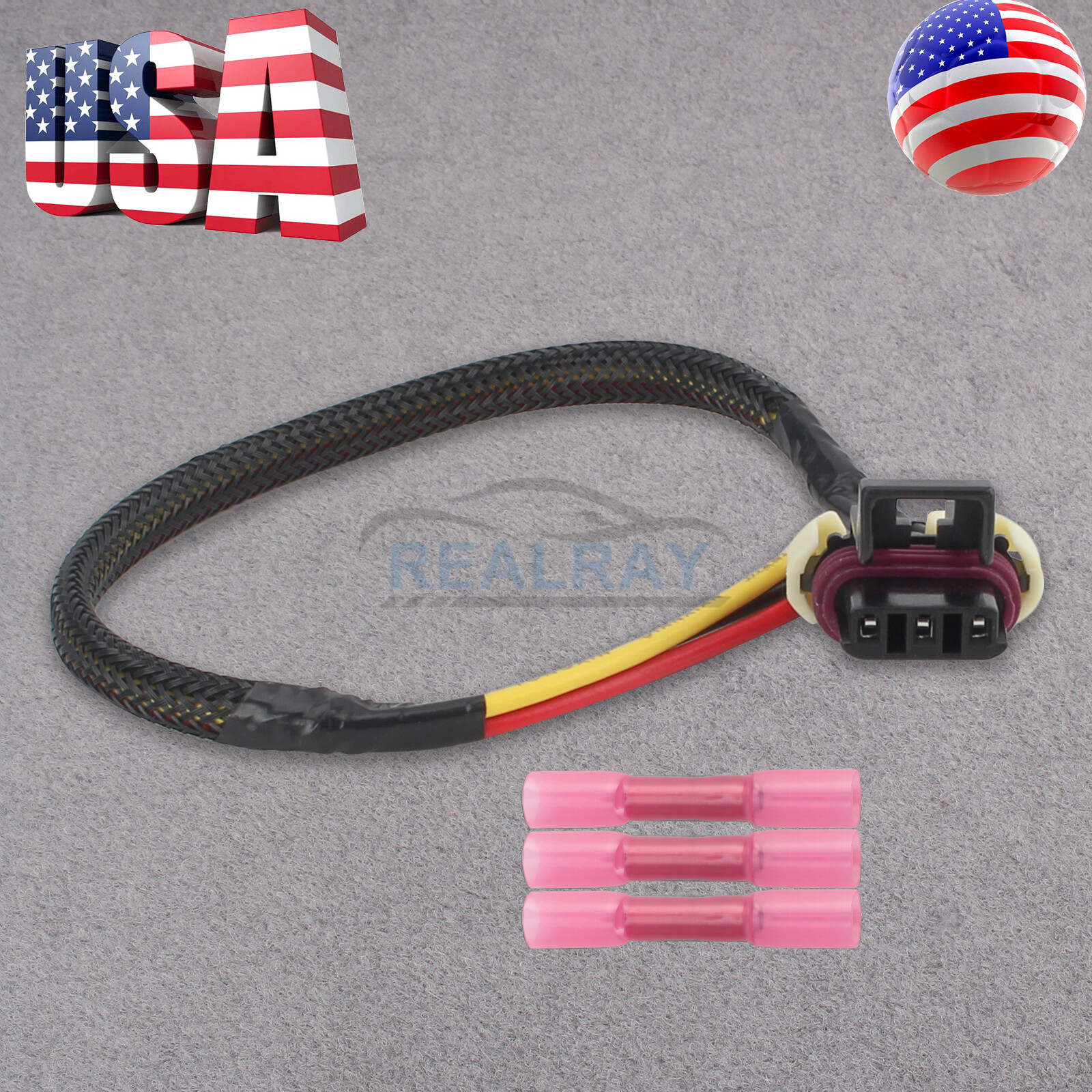 Low Coolant Sensor Connector Pigtail Harness Plug for Peterbilt Kenworth W094112