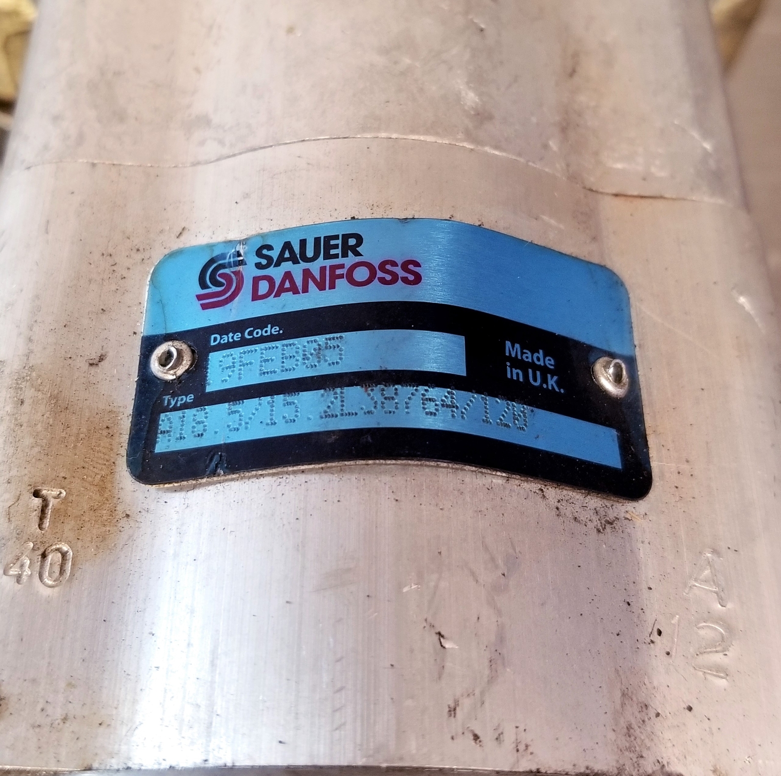 SAUER / DANFOSS Hydrolic Pump A18 5/15 2L38764/120
