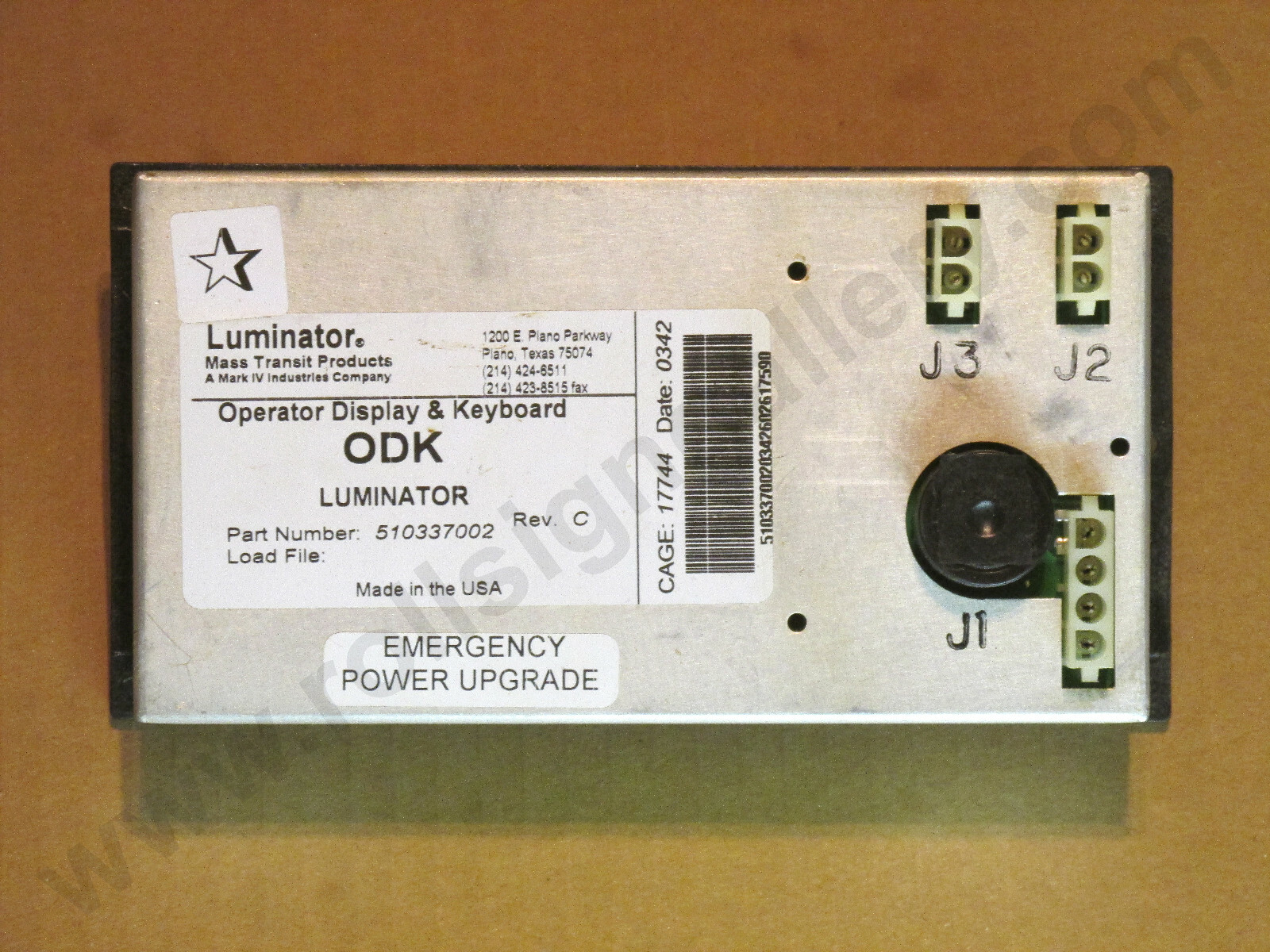 Luminator Bus Sign Keyboard ODK2 Keypad, SHOWN WORKING! – Lowest Price on eBay!*
