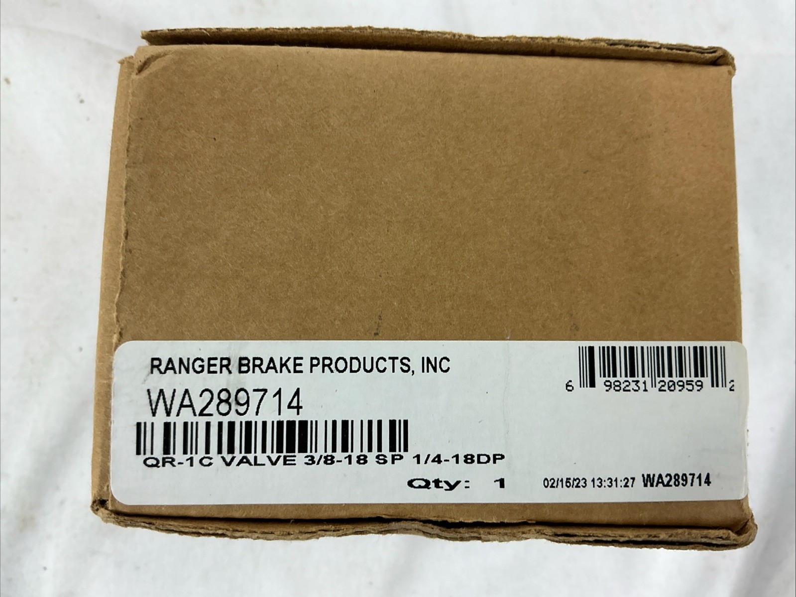 Air Brake Quick Release Valve Compatible with Bendix 289714 Freightliner