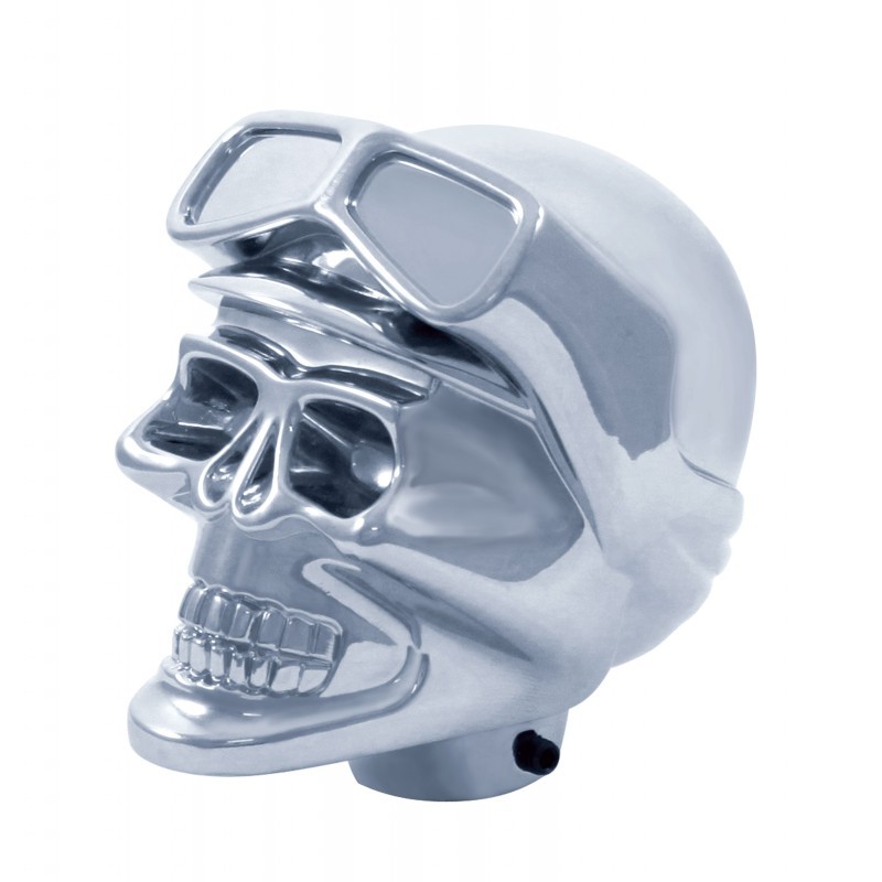 Gear Shift Knob Skull Biker Chrome Plated for Peterbilt Kenworth Freightliner