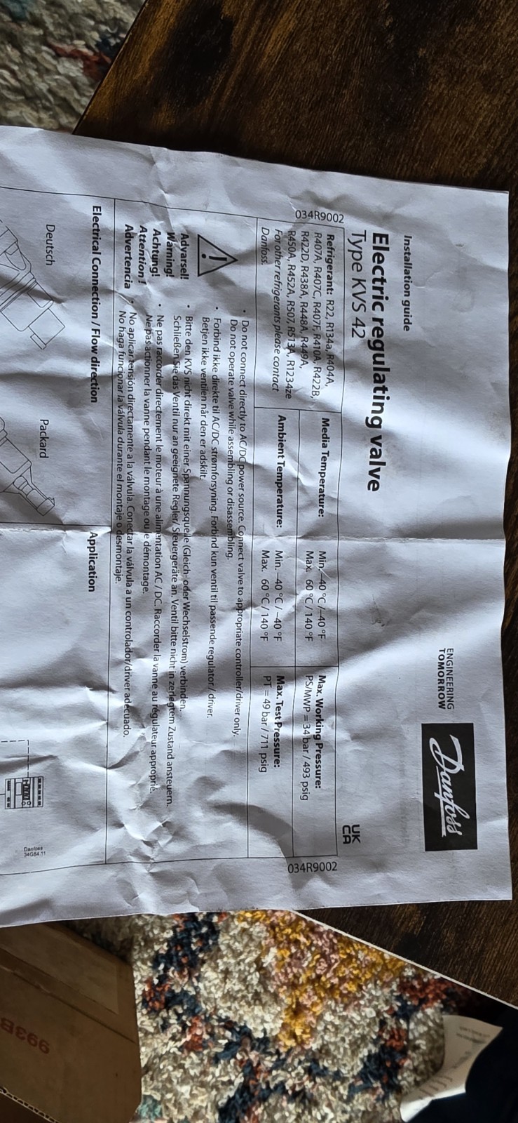 Thermo King 401614 ETV Valve / Danfoss