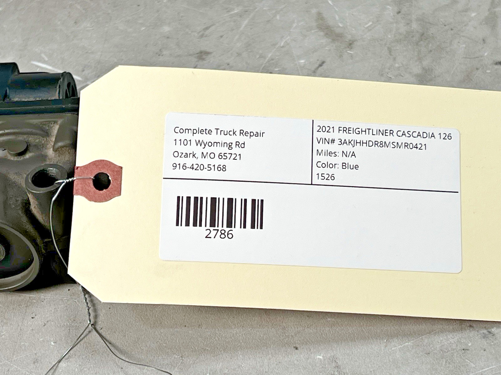 2021 Freightliner WABCO ABS Modulator Solenoid Valve (472-196-051-0) *2786*