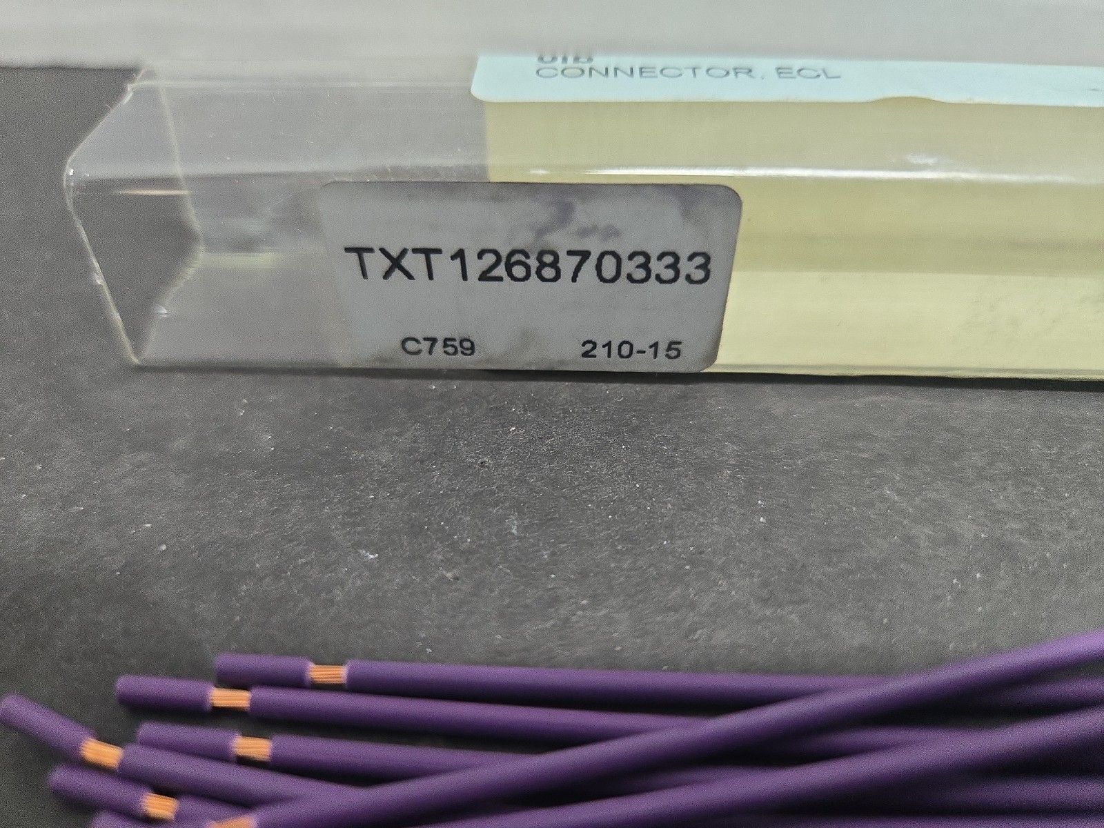 NOS International TXT126870333 Electrical Pigtail. Tube Of 12