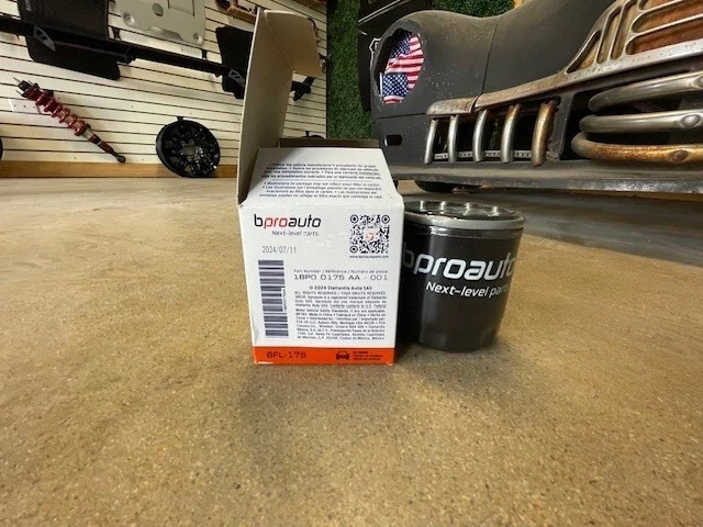 (1) Genuine Mopar Engine Oil Filter 1BP00175AA same as dealer