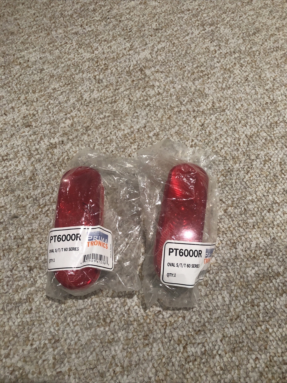 Prima Tronics PT6000R Oval Tail Light 60 Series Set of 2