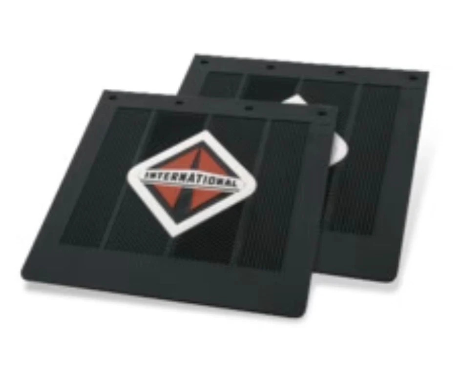 International Trucks 24″ x 24″ Heavy Duty Rubber Rear Mud Flaps 2504879C2 -Set