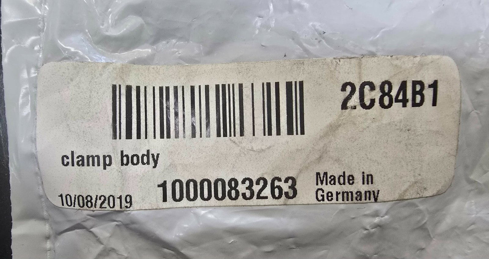 WACKER NEUSON CLAMP BODY, SCREW, PLATE COVER 1000083263 1000015623 1000085310