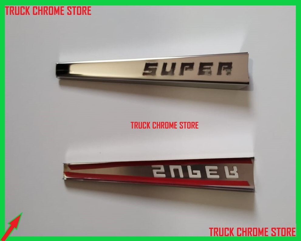 Scania NG SC S/R 2016 UP WIPER CHROME Polished Stainless Steel 2 Pieces.