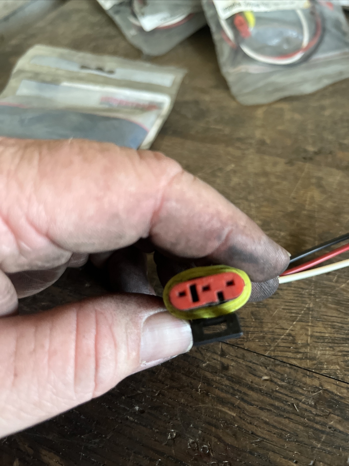 NOS Peterson Manufacturing 417-49 Stop & Tail Plug LED 3-Wire Imperial 82407
