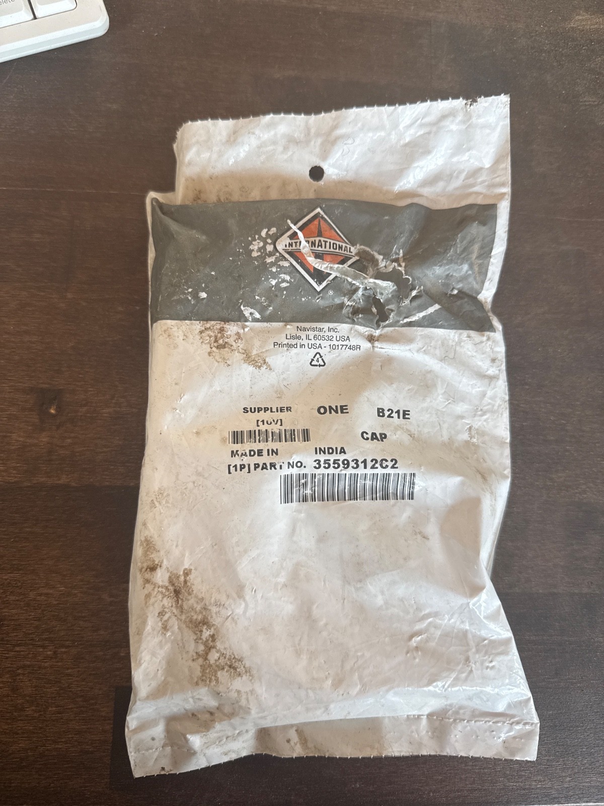 OEM International Fuel Cap Part# 3559312C1 Navistar, Inc
