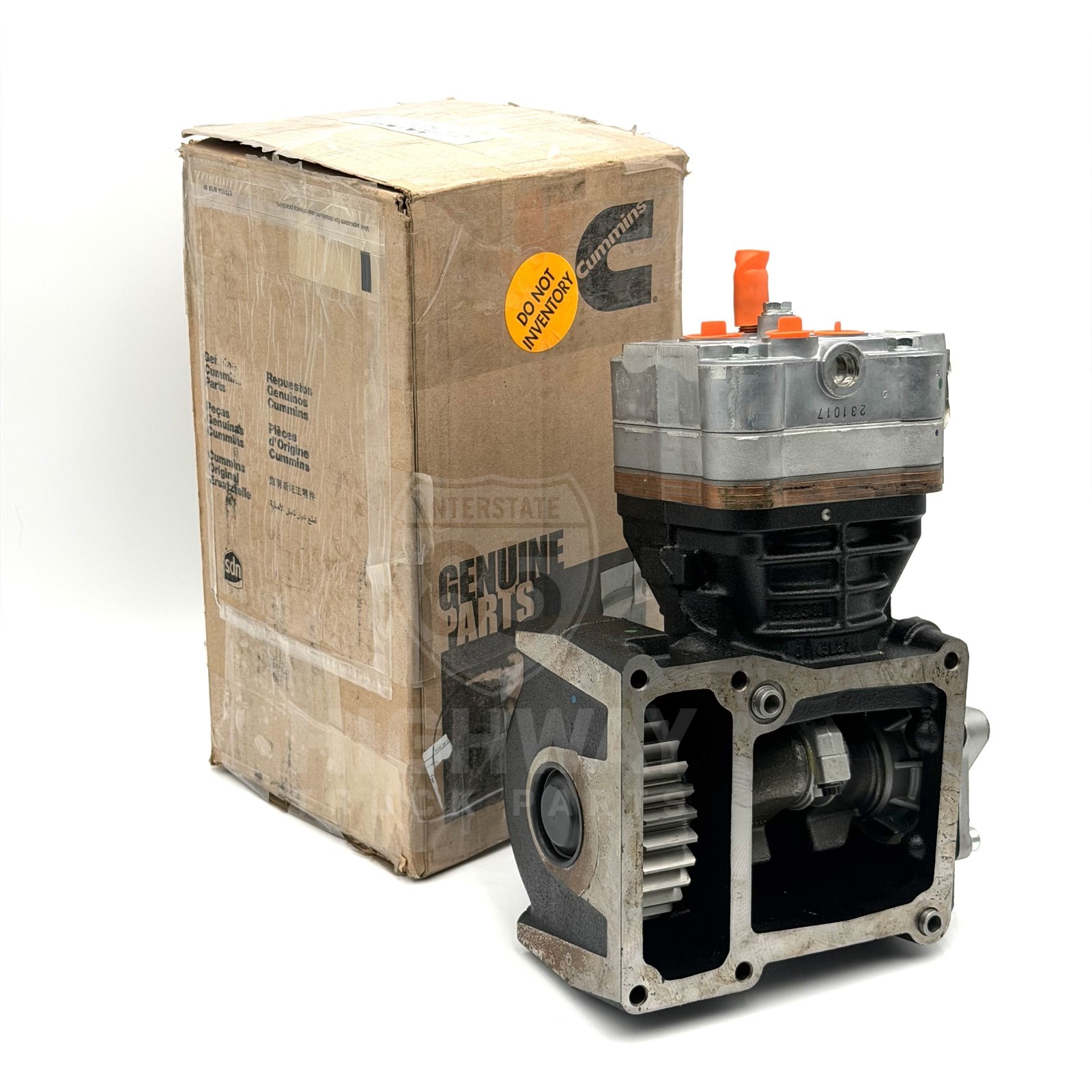 K075155 GENUINE OEM INTERNATIONAL NAVISTAR MAXXFORCE 13 AIR COMPRESSOR 11-15 NEW