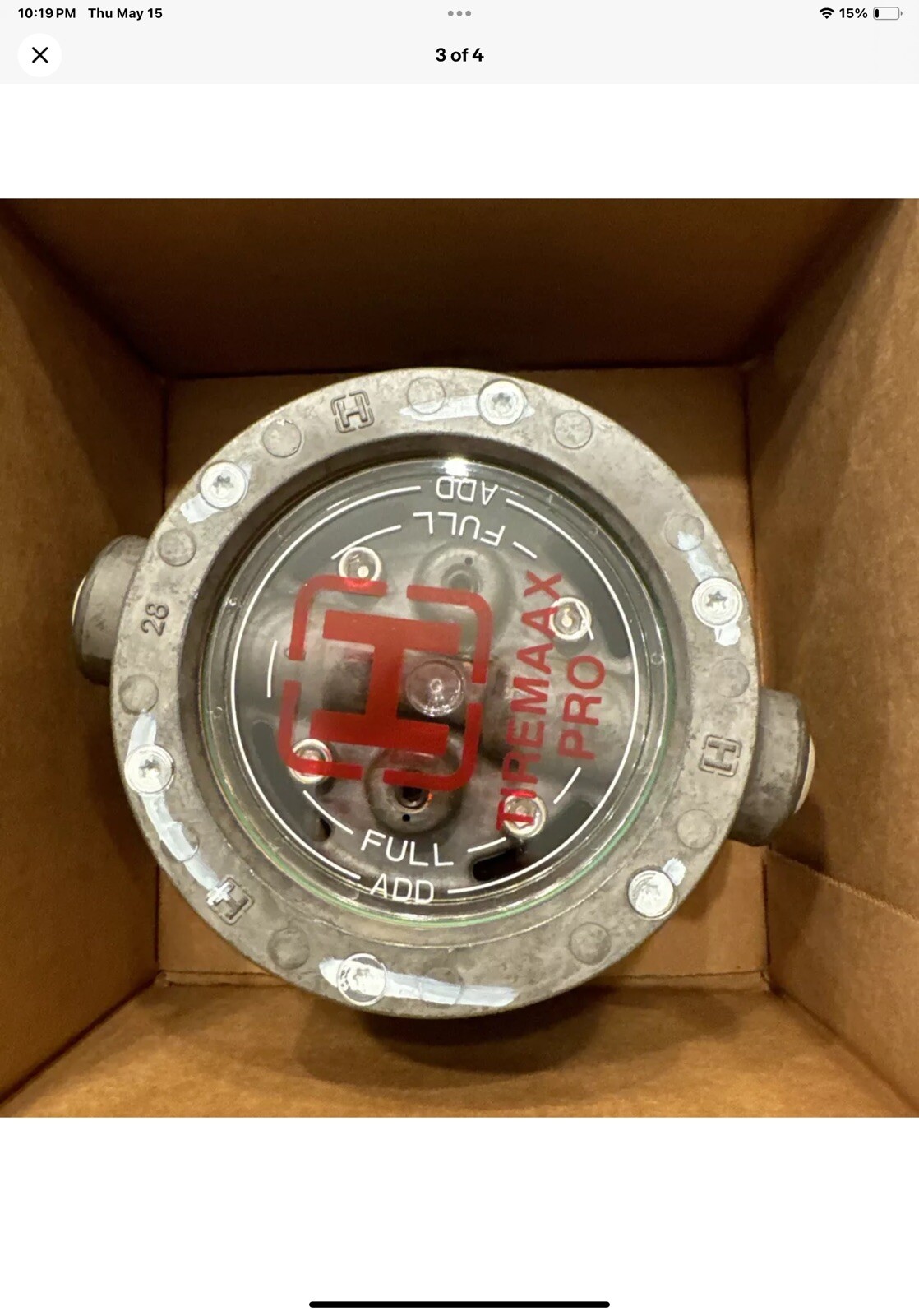 HENDRICKSON HN OIL DUAL TMX PRO HUBCAP VS-32055-1 C320551 VS320551 TIREMAXX