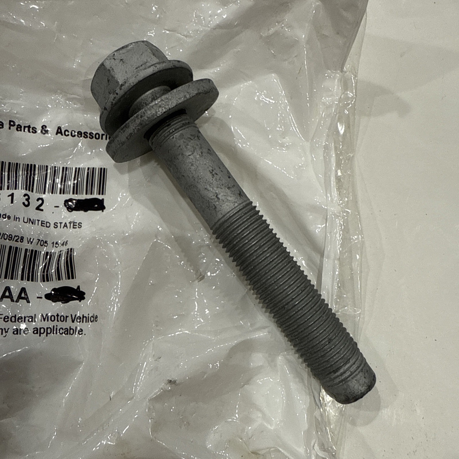 (1) Genuine Mopar 6508844AA Bolt-HEXAGON FLANGE Head, Sold Individually