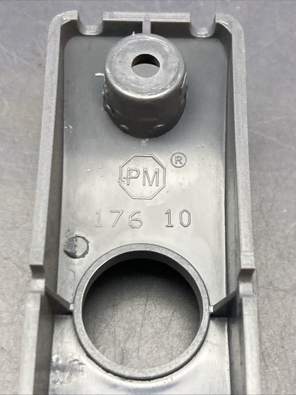 Replaces Peterson 176 10 Gray Polymer Side Marker Surface Mount Bracket