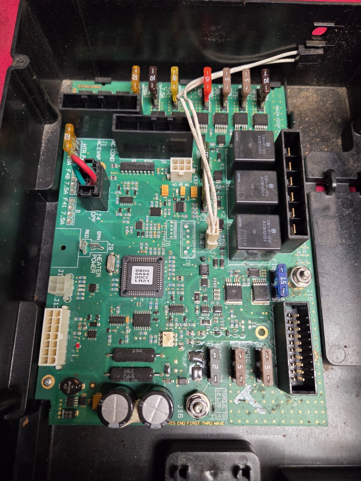 Thermo king CONTROL/INTERFACE board, TRIPAC apu, Power Module , 1 MOUNT BROKE