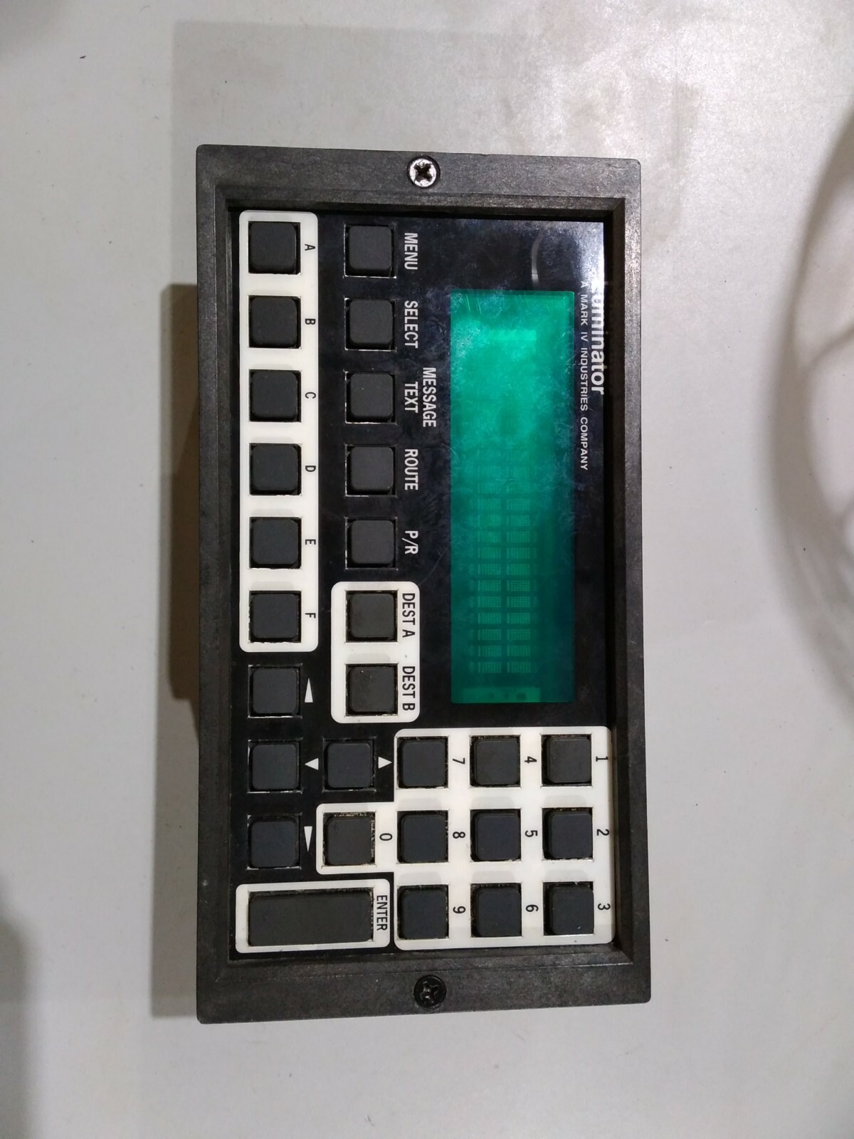 Luminator Operator Display & Keyboard 510453-002