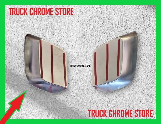 Mercedes ACTROS MP4 MIRROR COVER CHROME Stainless Steel 2 Pices.