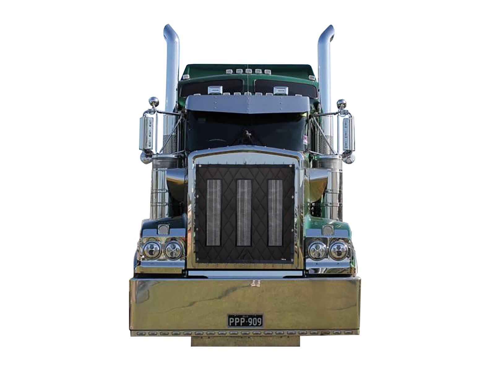 Premium OE Quilted Winter Front Fits Kenworth W900B by GrilleAdz